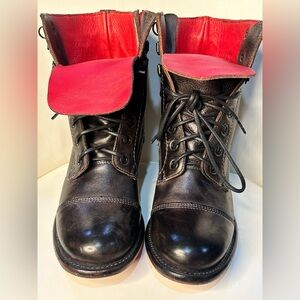 FREE PEOPLE - Brooklyn Lace Up Ankle Boots